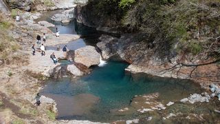 道からも少し見られます。