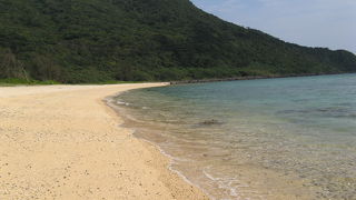 プライベート気分が味わえる綺麗なビーチ