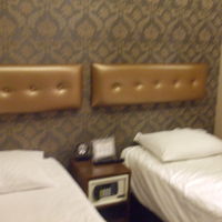 ベッド下に収納あり（スーツケースはここに入れる）