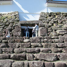 天守閣入口です