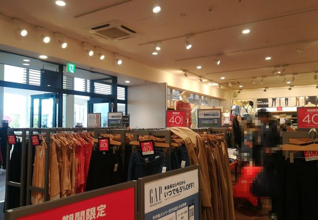 ギャップ アウトレット 三井アウトレットパークジャズドリーム長島店 クチコミ アクセス 営業時間 桑名 長島 フォートラベル