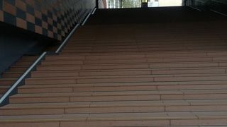 ホールに入場しました