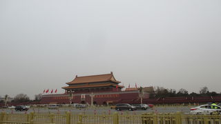 あのテレビに良く出てくる広場です。