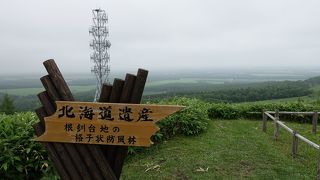開陽台からではやや分かりにくい