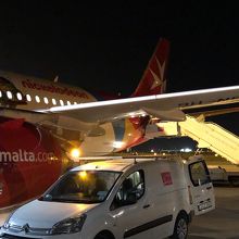 マルタエアライン A320機