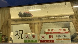 平成と令和を跨いで、DL大樹 臨時夜行列車 ありがとう平成・こんにちは令和号が運行されました！