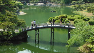 栗林公園随一のビュースポット