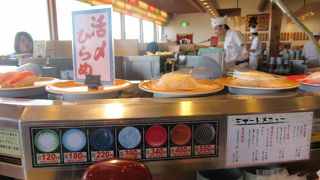 新鮮なネタが安くておいしい。