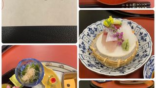 歴史ある料亭でランチ