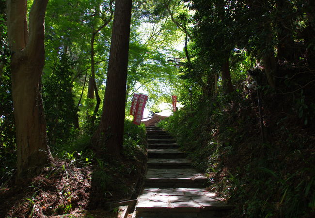 山の上のお寺