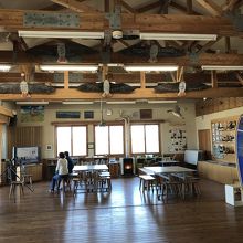 宮島沼水鳥湿地センター　内部