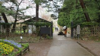 四季折々の草花が楽しめます