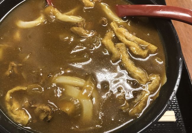 冬限定カレーうどんは絶品です！