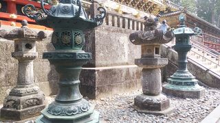 東照宮に二基しが存在しない南蛮鉄燈籠