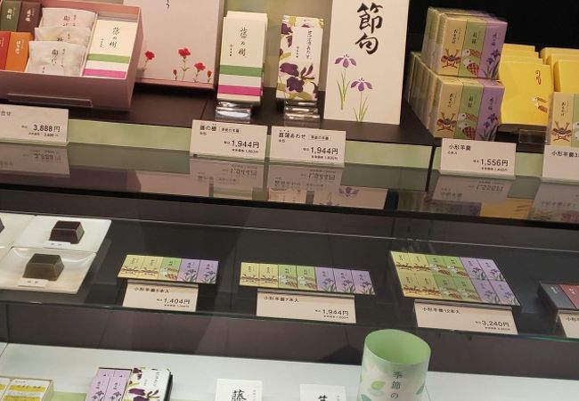 一口サイズの羊羮を購入