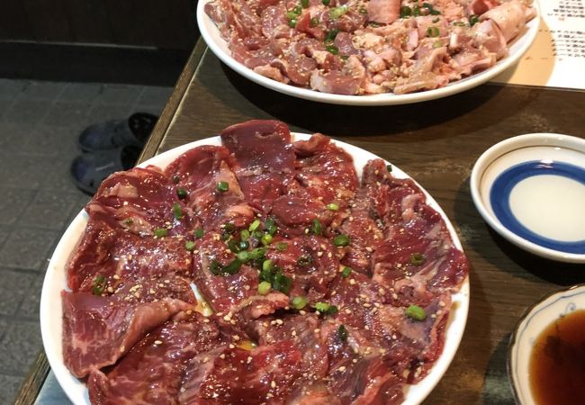 ボリュームのある焼肉屋