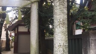 池上駅近くの神社