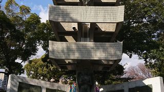 観音様と折り鶴