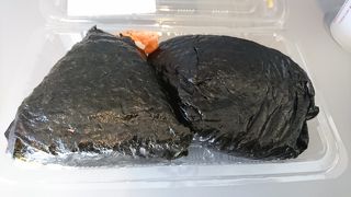 おにぎりの具が大きい