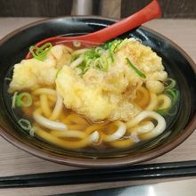 鶏天うどん