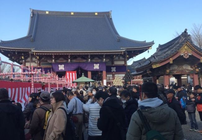 本門寺の節分