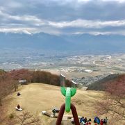 北アルプス・安曇野の眺望が抜群