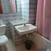 タイルがかわいいバスルーム（バスタブ付き）