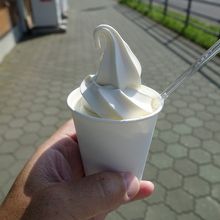 ソフトクリームはおいしい