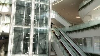 町中にある便利な空港