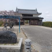 西尾城址が今は公園です。