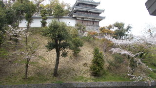 西尾公園の中にあります。