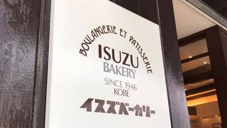 神戸元町、１９４６年創業老舗ベーカリーのイスズベーカリーへ