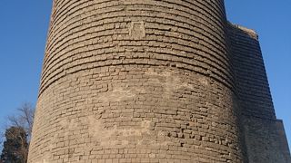 バクー旧市街のシンボル