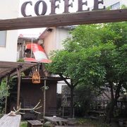 さわやかな風が心地よいオープンカフェ