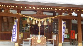 破魔矢発祥の地にある「新田神社」