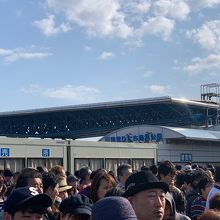 7:30の開園前で既に凄い混雑でした。