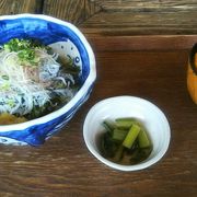 シンプルなしらす丼