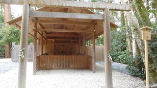 風雨を司る神様を祀る「風宮」