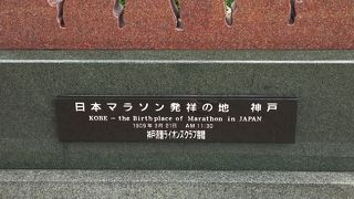 こんなものまで発祥の地の石碑が！