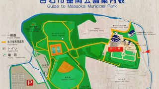 (益岡公園)　白石市の観光では外せない場所です