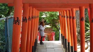 上野公園内の神社