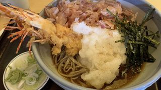 コストに見合う美味しい蕎麦とうどん