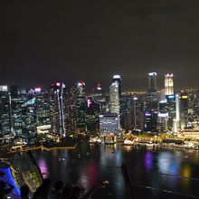 シンガポールの夜景