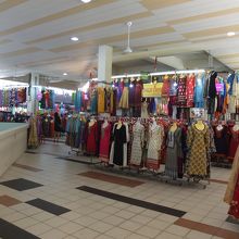 2階のインド服売り場