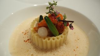 きれいな盛り付けでおいしかったです