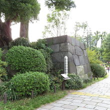 平成29（2017）年当時の日比谷見附跡