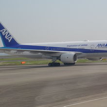 機内から撮影　Ｂ７７７－２００