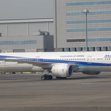 機内から撮影　Ｂ７８７－９