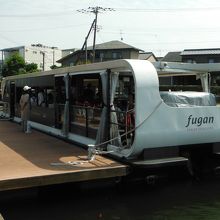 富岩水上ライン(fugen:岩瀬カナル会館 乗船場)