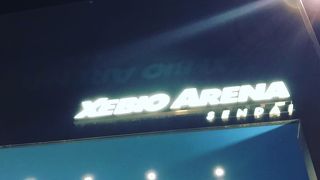 コンパクトな会場